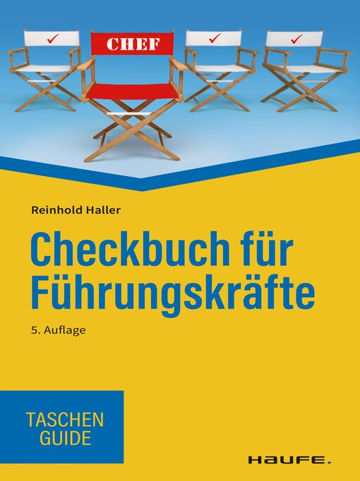 Title details for Checkbuch für Führungskräfte by Reinhold Haller - Available